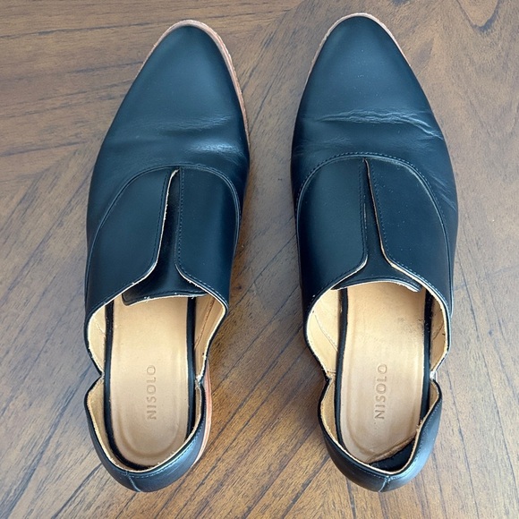 Nisolo Black Leather Loafers - Picture 7 of 13